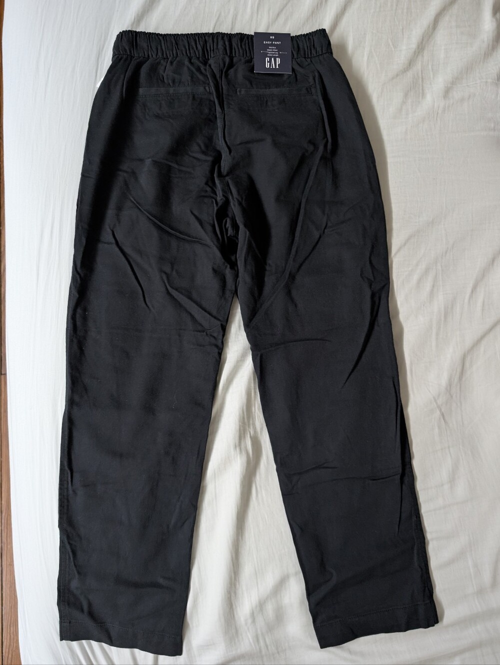 NWT Gap Women's Easy Pant Mid Rise Ankle Length Tapered Elastic Waist Size XS - Picture 2 of 10